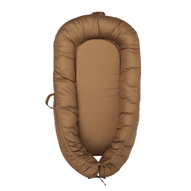 90*50cm babyseng baby transportabel reiseseng vugge smålåve avtagbar barneseng soveseng kurv støtfangere seng sikkerhetsbeskyttelse