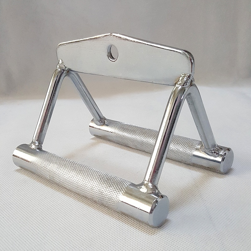 1 Pc Multi Gym Cable Attachment V Handle Double Row Close Grip Lat Bar Bodybuilding Workout Accessories