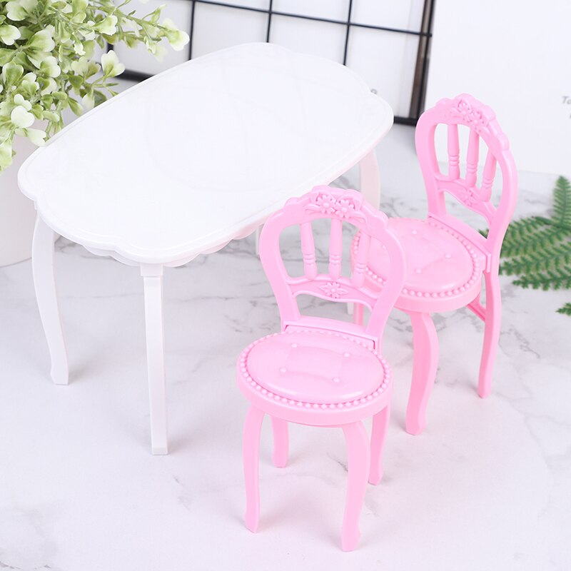 1:12 Simulation Miniature Furniture Toy Doll Dollhouse Refrigerator Table Food