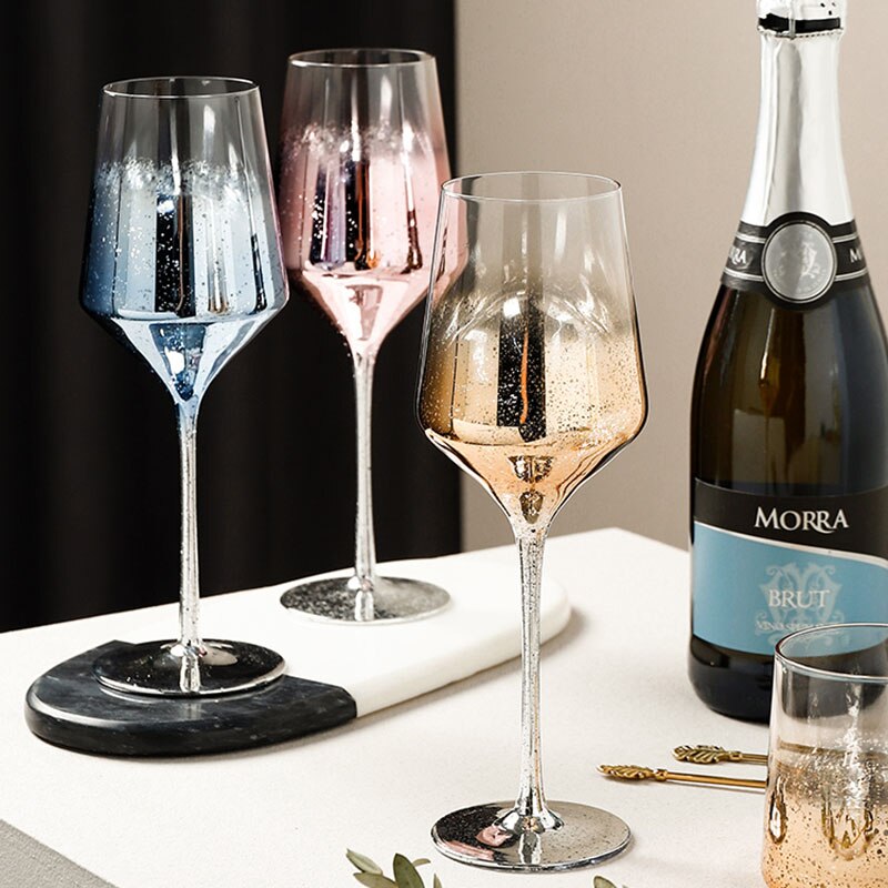 200Ml-480Ml Transparante Sky Kristal Champagne Glas Rode Wijn Bordeaux Beker Collectie Niveau Cup Party Bar