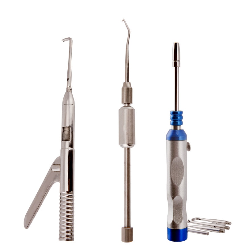 Dental Automatic Teeth Crown Remover Adjustable 4 Shifts Manual Crown Remover Stainless Steel Dentist Lab Teeth Restoration Tool