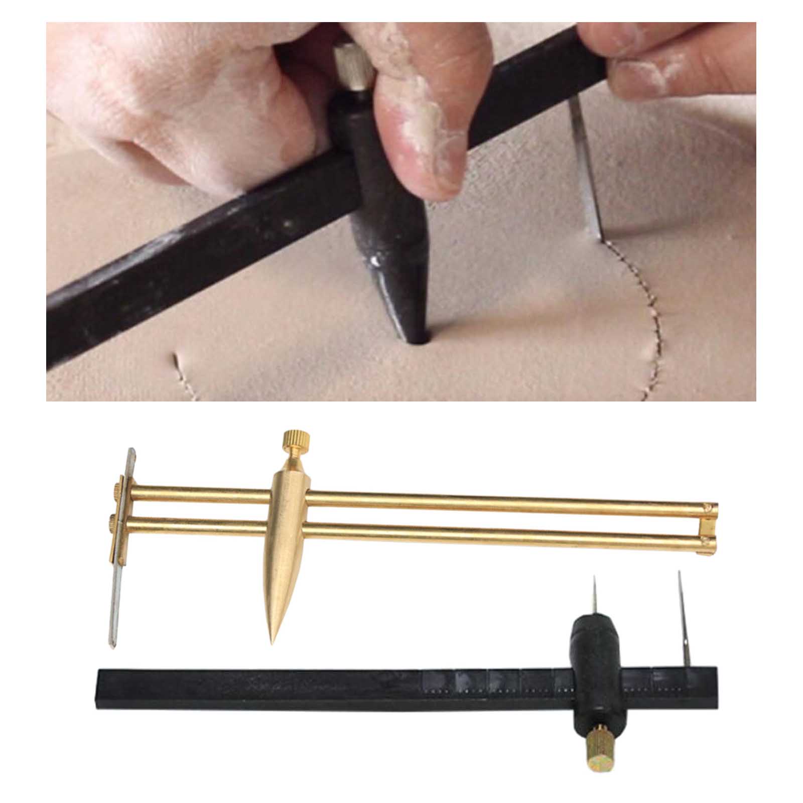 Trimmer Circle Cutter, Measuring Ruler Tool Trimmer Circular Cutting Tool Cutting Paper Crafts Compass Cutter