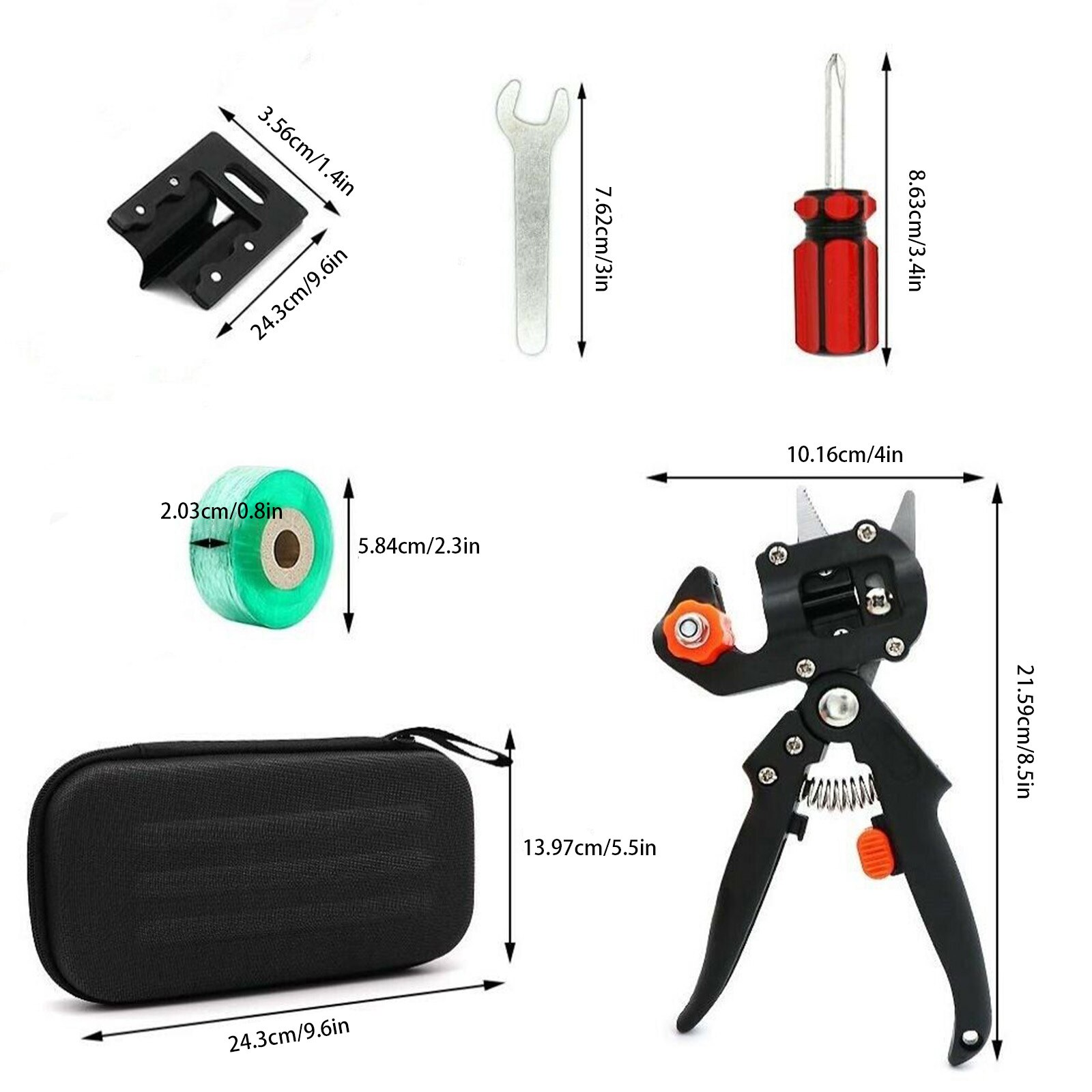 Tijeras De injerto para árbol frutal, tijeras De poda multifunción para injertos, herramienta De injerto, Tesoura De Enxertia