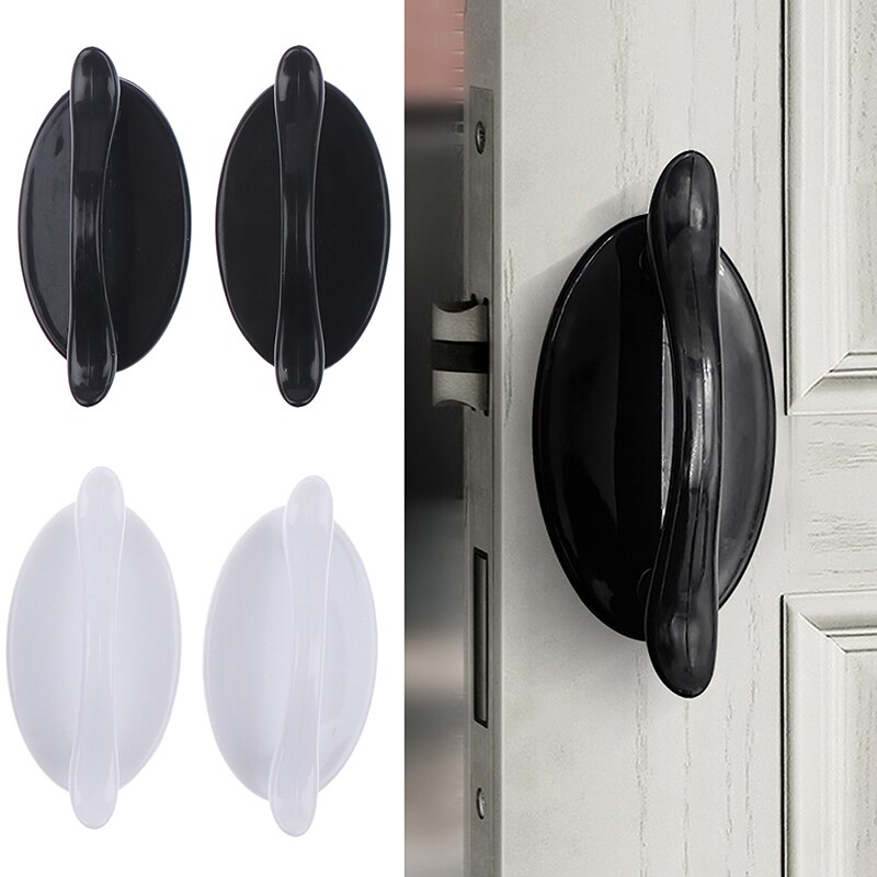 Door Handle Window Cabinet Drawer Knob Self Adhesive Wardrobe Pulls Door Dandles Paste Open Sliding Handles For Interior Doors