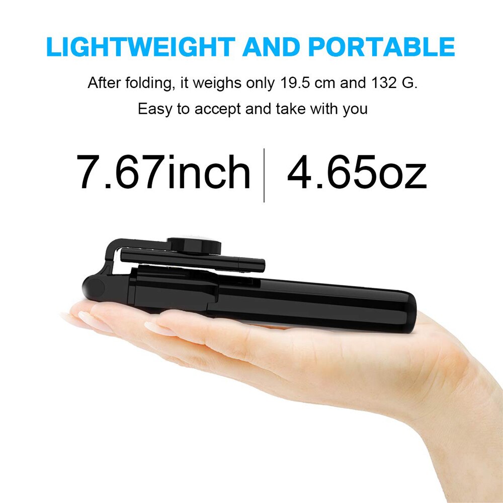 Alle In 1 Draadloze Bluetooth Selfie Stok Mini Statief Uitschuifbare Monopod Universele Voor Iphone Android