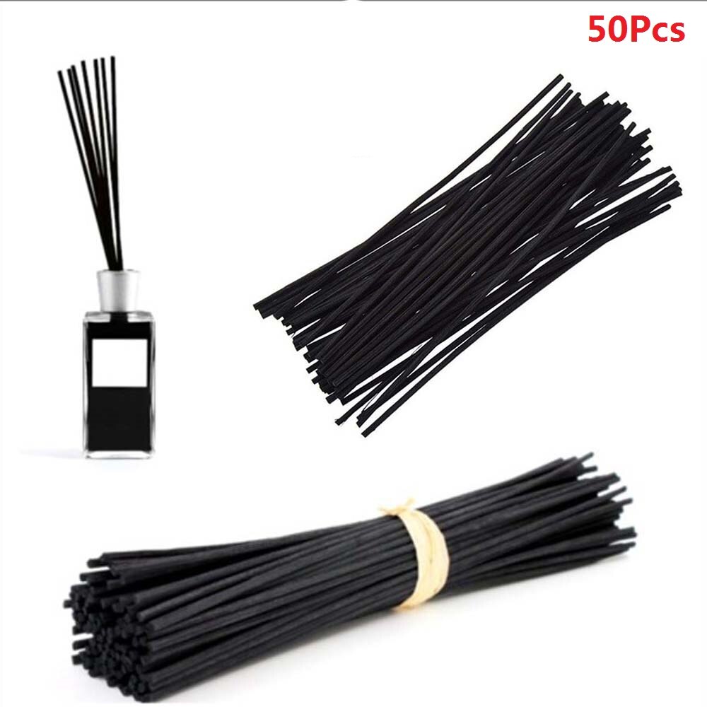 50Pcs 3mm Reed Diffuser Replacement Stick DIY Handmade Home Decor Extra Thick Rattan Reed Oil Diffuser Refill Sticks