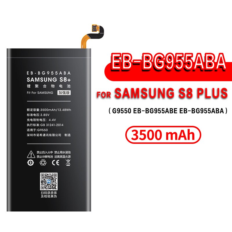 NOHON Batteria Per Samsung Galaxy S9 S8 Più S7 S6 Bordo Più S5 S4 NFC S3 Note8 Note4 Note3 NFC note2 N910X N9100 Phone Bateria: S8 Plus