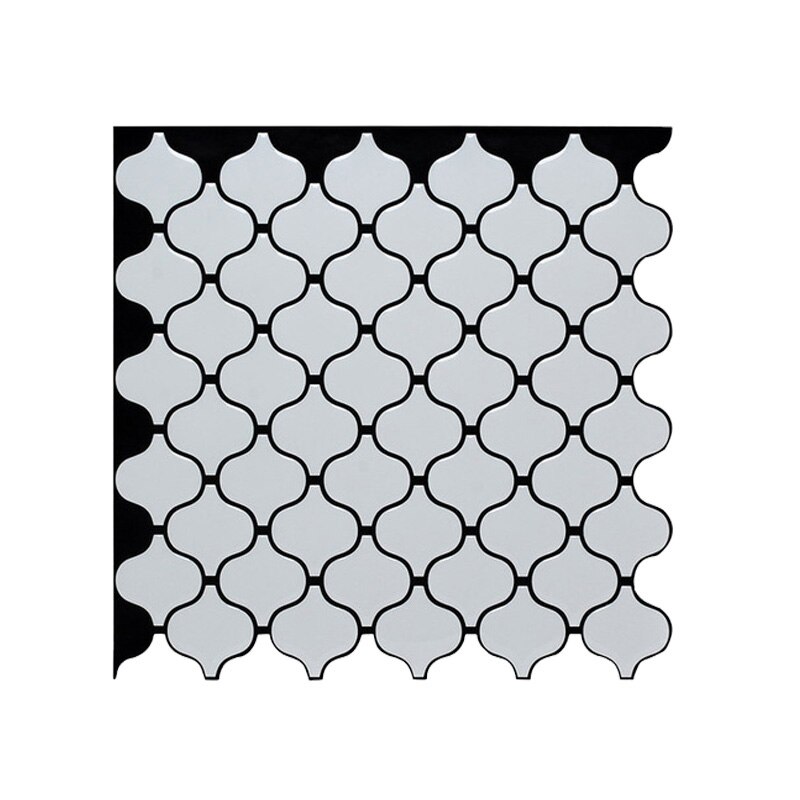 1 sztuk naklejki płytki mozaikowy wzorek samoprzylepne naklejki ścienne na wystrój salonu kuchnia wystrój łazienki 10*10Cm: 4