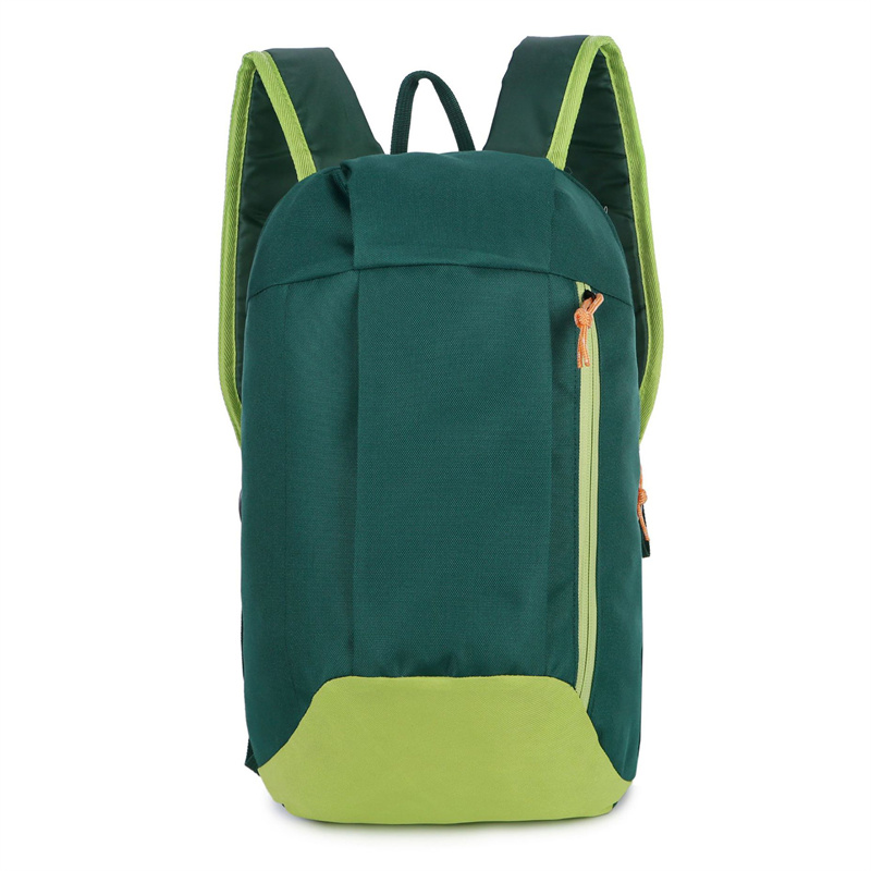 Outdoor Sport Rugzak Kleine Sporttas Outdoor Fitness Berijder Tas Kleur Oxford Doek Rugzak Duurzaam: Licht Geel