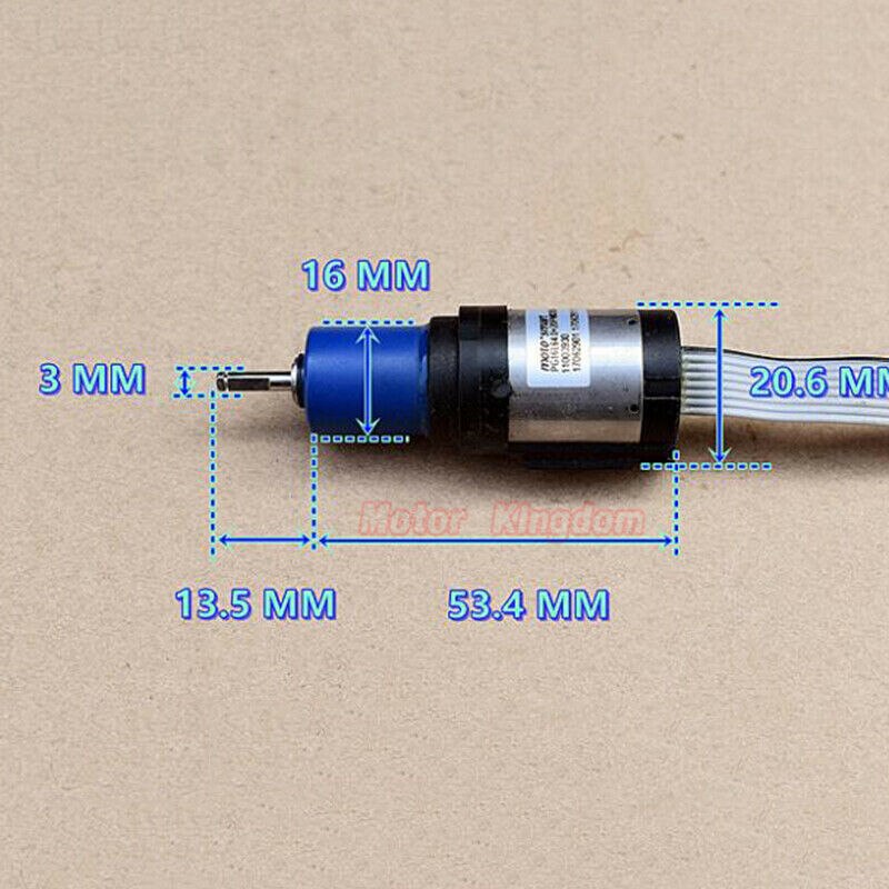 16mm 18 graus 2-fase 4-wire stepping engrenou o motor planetário completo preciso da engrenagem da caixa de engrenagens do metal servo motor