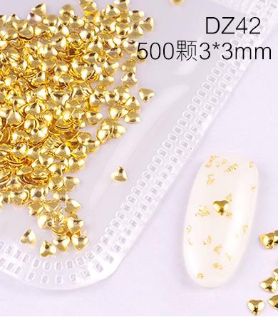 28 rutnät/uppsättning naglar glitter halv pärla nit nitar legering set för 3d pärlor diy hem nagelkonst dekoration smycken pärla leverantör: Dz42