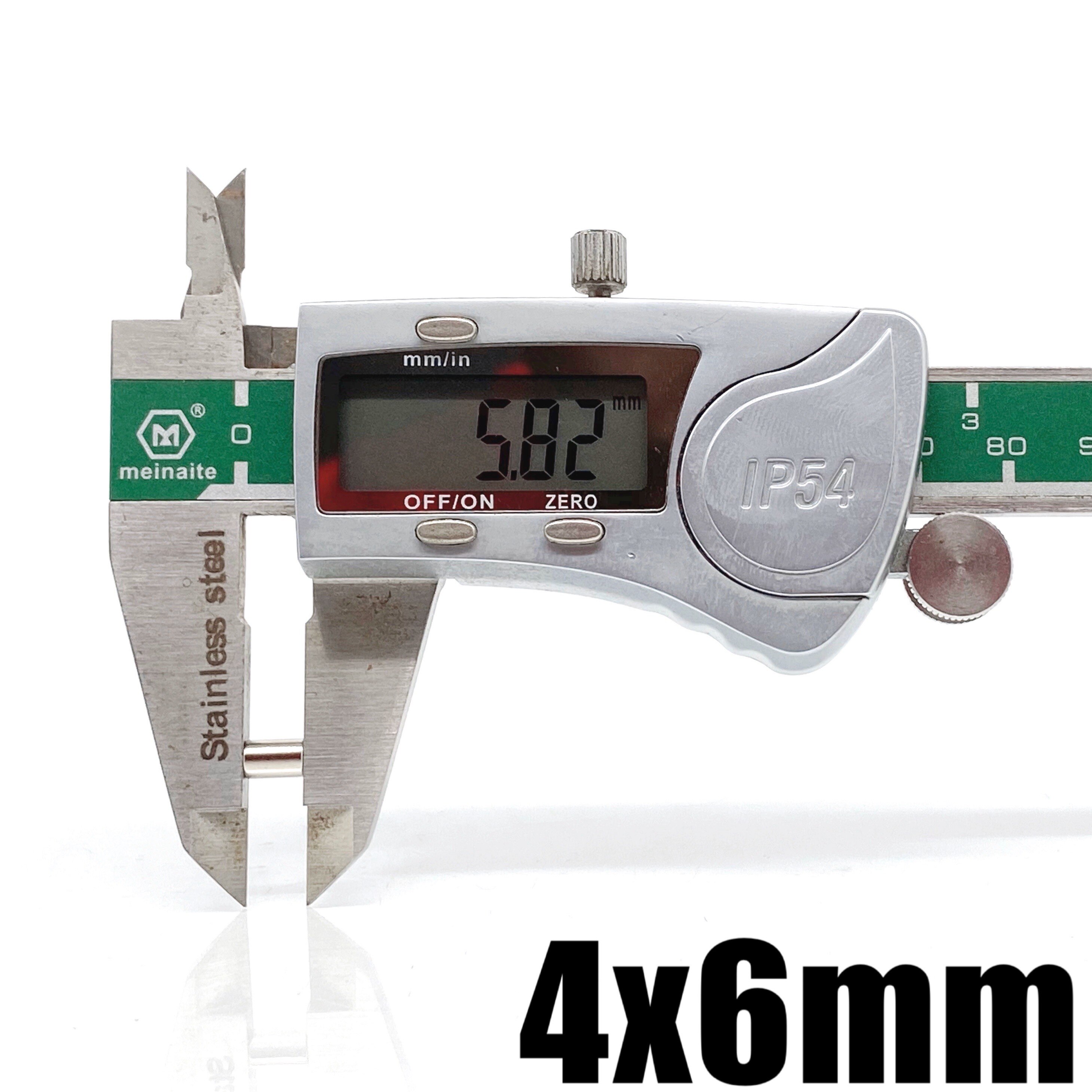 20/50/100/200/500 stk 4 x 6 mm søgemagnet med mindre diameter 4 mmx 6mm bulk små runde magneter 4 x 6mm neodym skive magneter 4*6 mm