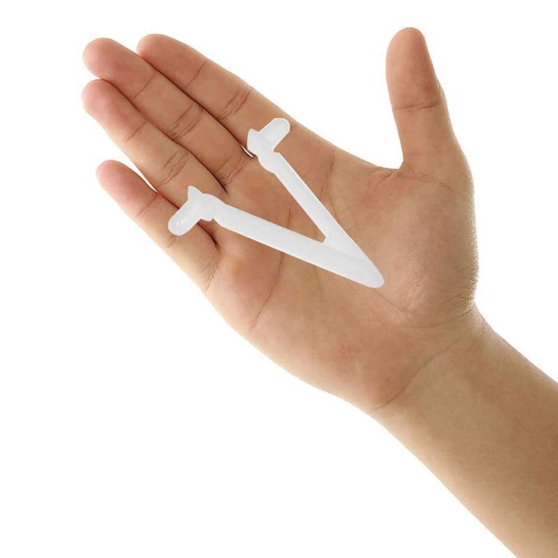 20 Pcs Pool Supplies V-Clip Butterfly Telescopic Pole Fixing Clip Used for Pool Vacuum Handle Net Brush Pole