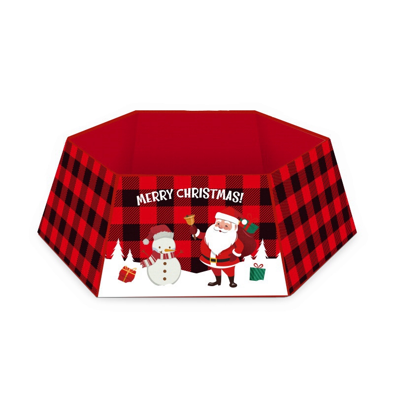 Rode Kerstboom Kraag, Kerstboom Ring, eenvoudig Te Set Boom Rok Boom Base Cover Te Versieren Uw: Olijf