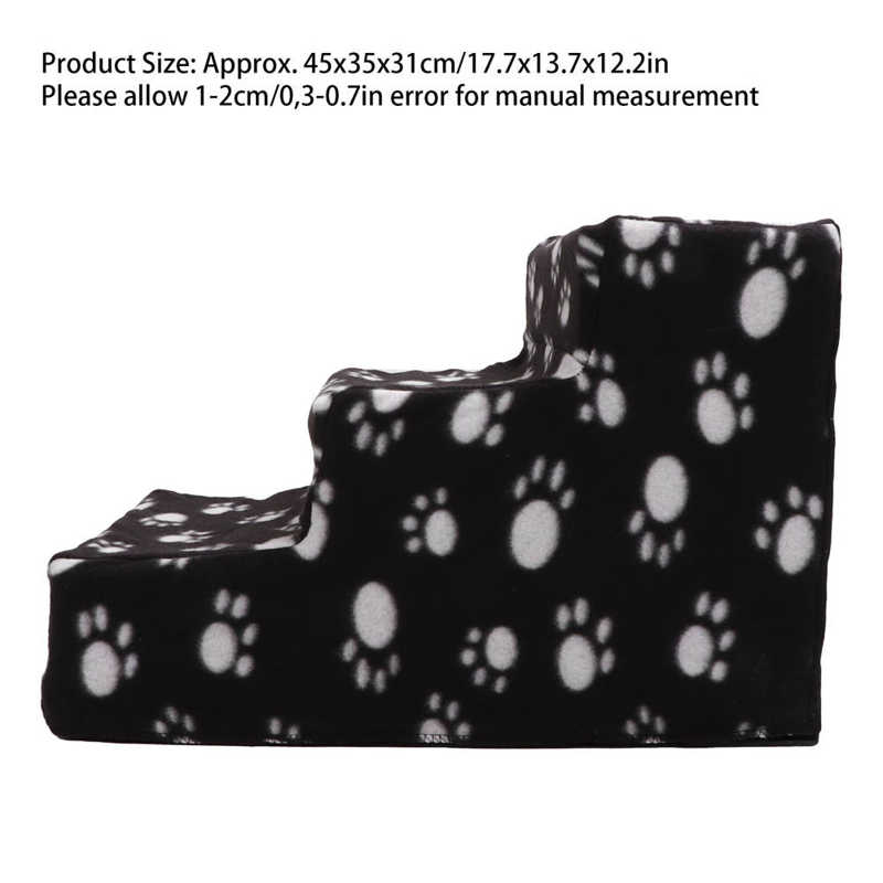 Cat Scratcher Pet Climbing Ladder 3 Tiers Portable Non Slip Removable Dog Stairs for Dogs and Cats Cats Kitten Scratcher