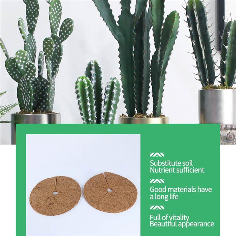 Cubierta protectora para plantas en maceta, mantillo de Coco para invierno, tapete de Coco para jardinería, 35/40cm