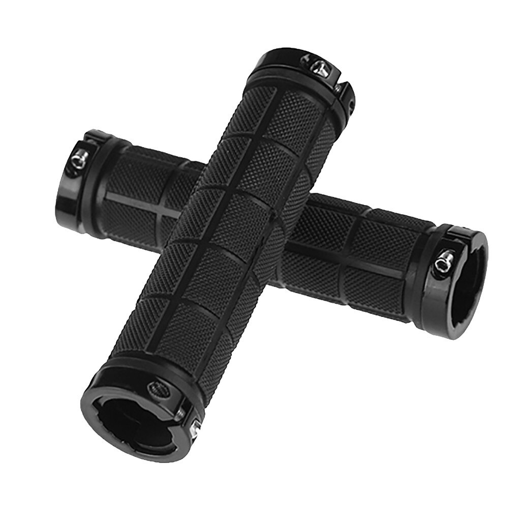 Gummi Fahrrad Lenker Griffe Abdeckung MTB Berg Fahrrad Griffe Anti-skid Fahrräder Bar Griffe Fixed Gear Fahrrad Lenker Teile #2: Black
