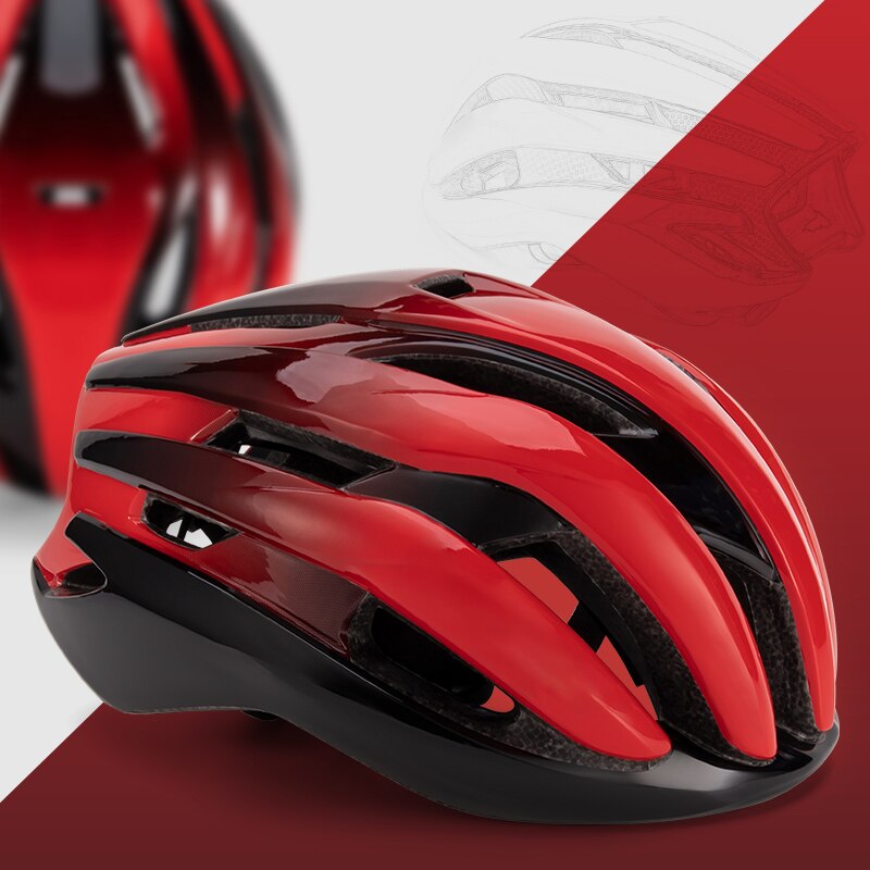 Road Fietshelm Mannen Vrouwen Outdoor Sport Ademende Mtb Fietshelm Ultralight Veilig Fiets Aero Cap Capacete Ciclismo: 08