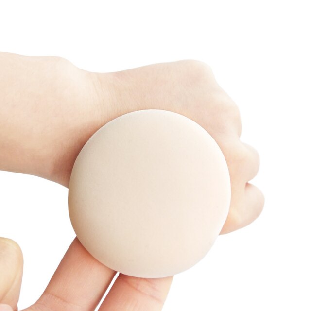 Marshmallow Air Cushion Puff Air Feeling Pressed Powder Foundation Liquid Loose Powder Toast Small Pillow Makeup Sponge Egg: round