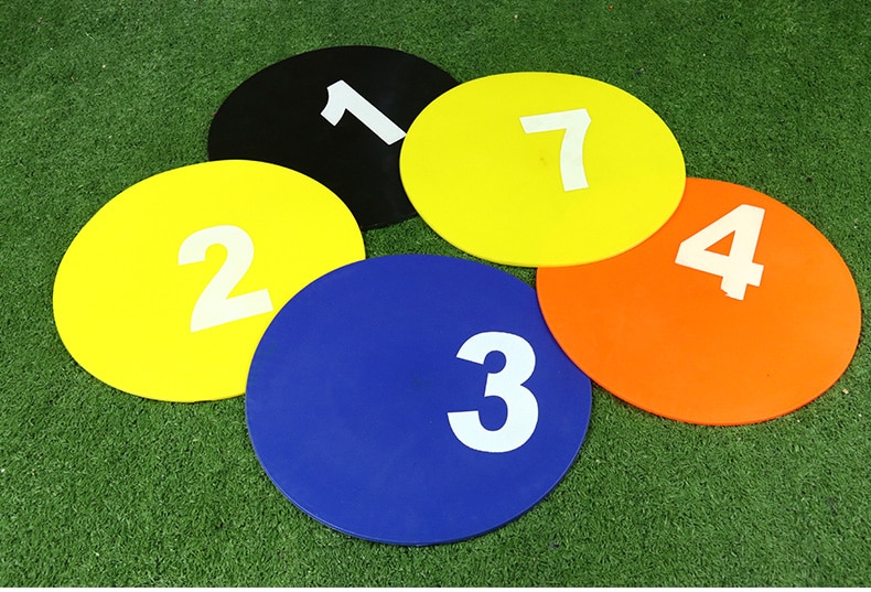 Football Training Equipment Signs Discs Signs Disc Markers Digital Signs Discs Flat Logos Discs Basketball Trainers