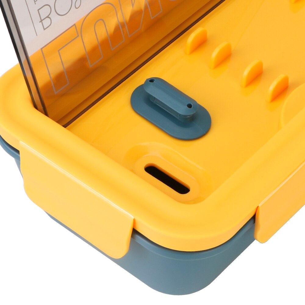 Microwave Dinnerware 1100ml Japanese Style Lunch Box Eco-Friendly Food Container Food Storage Container Wheat Straw Material