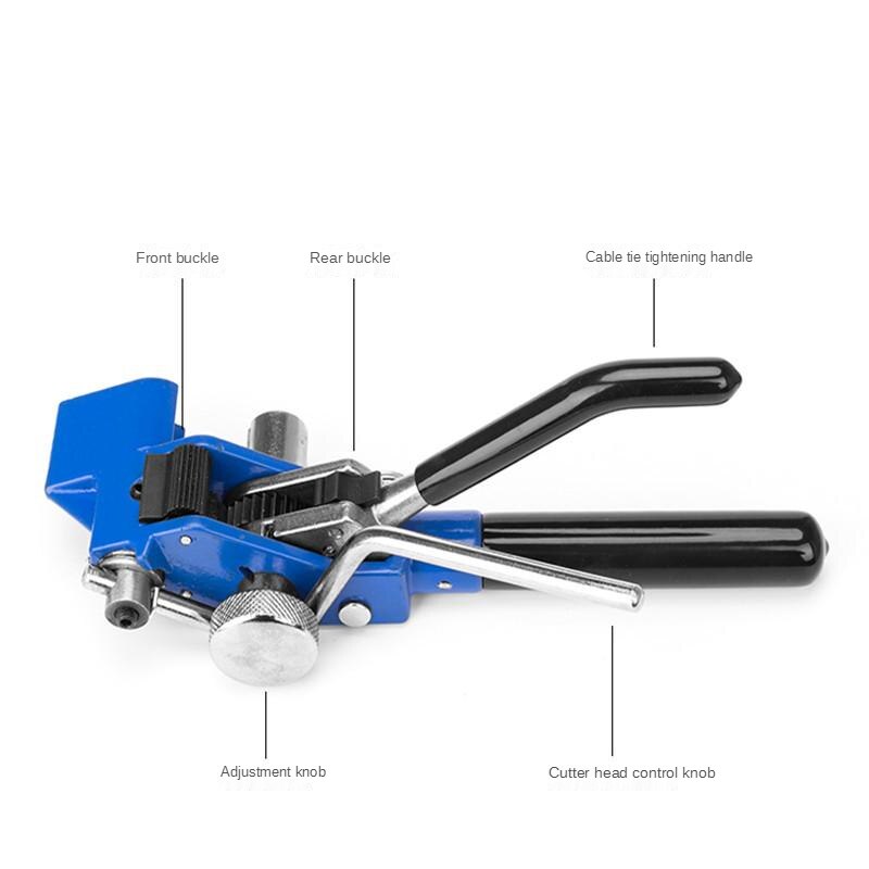 Heavy Duty Stainless Cable Tie Fastening Cutter Tool Stainless Steel Strap Clamp Machine Baler Tools