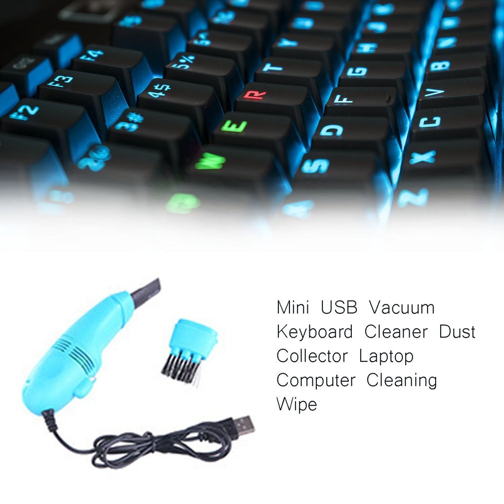 Portable Mini USB Vacuum Keyboard Cleaner Dust Collector LAPTOP Magic Keyboard Cleaner For Cleaning Computer Keyboard