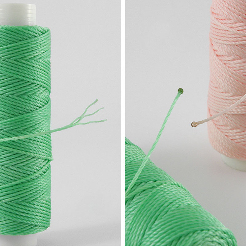 30m *0.55mm Round Waxed Wire Threads For Leather Waxed Cord For Diy Handicraft Tool Hand Stitching Thread Flat Waxed Sewing Line
