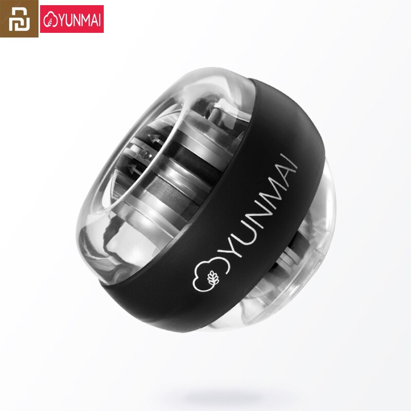 3 Colors Original Yunmai Wrist Ball Trainer LED Gyroball Essential Spinner Gyroscopic Forearm Exerciser Gyro Ball Decompression