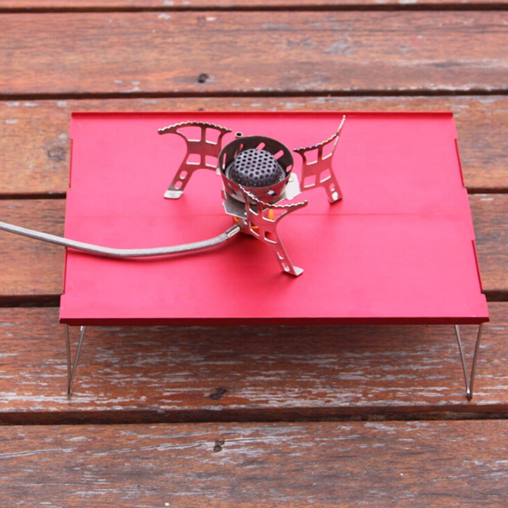 Mini Foldable Aluminium Alloy Table Desk Outdoor Garden Camping Hiking Picnic Tea Table Durable lightweight Desk