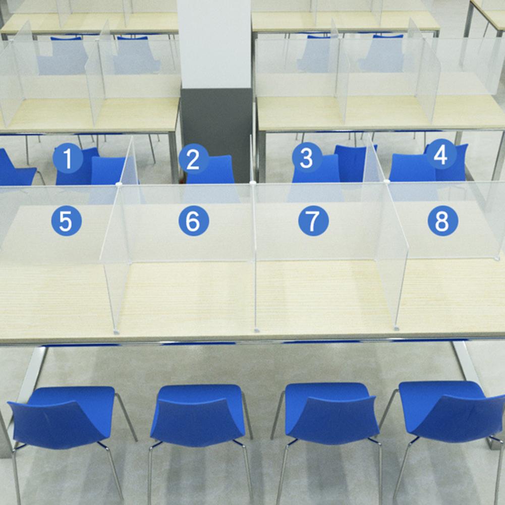 Excellent Partition Board Clip Assemble Resin Desktop Board Accessories Divider Screen Partition Screen