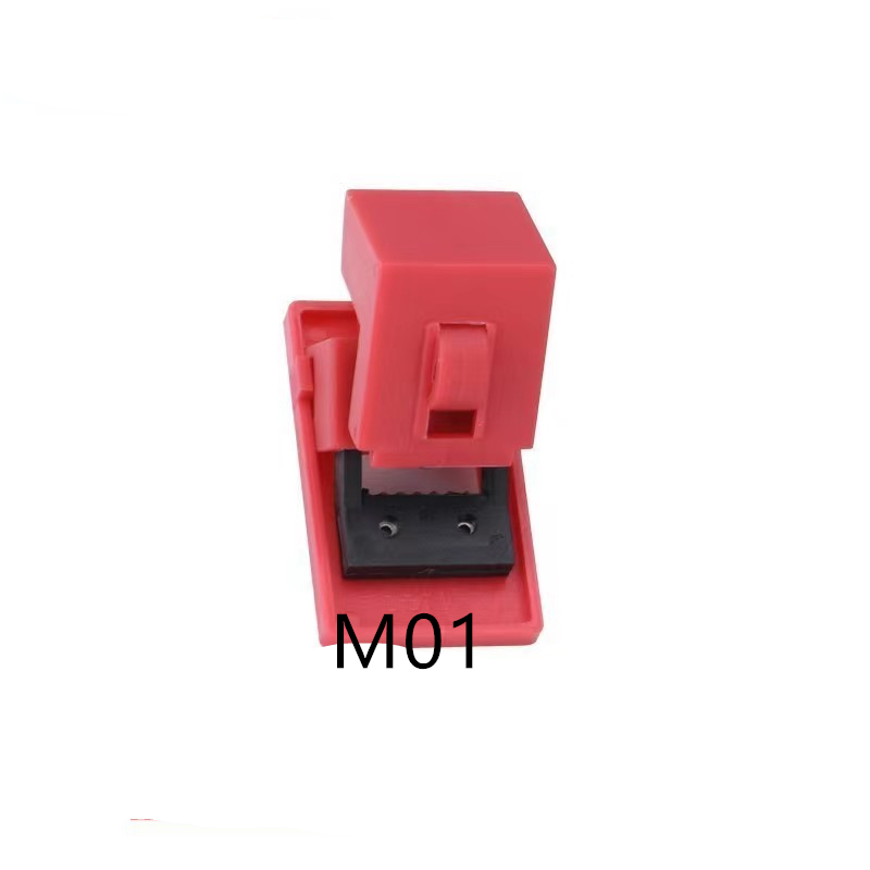 Klem Type Stroomonderbreker Lock Extra Grote Gegoten Case Lucht Schakelaar Lekkage Bescherming Schakelaar Anti Misoperation Veiligheidsslot: YELLOW