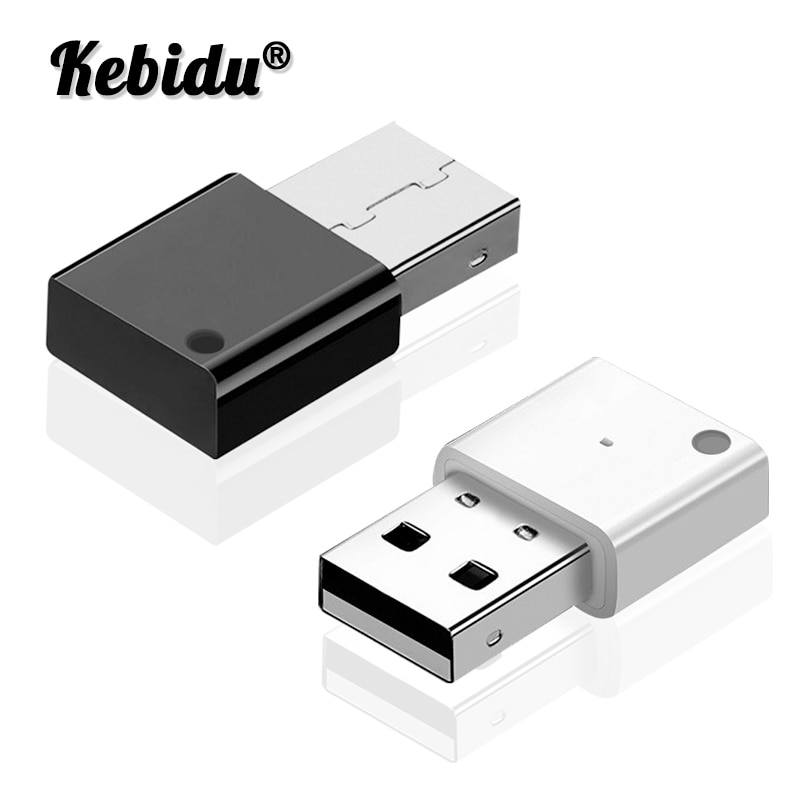 KebiduWireless USB Bluetooth Adapter 5.0 Bluetooth Dongle Muziek Sound Receiver Adaptador Bluetooth Zender Voor Computer PC