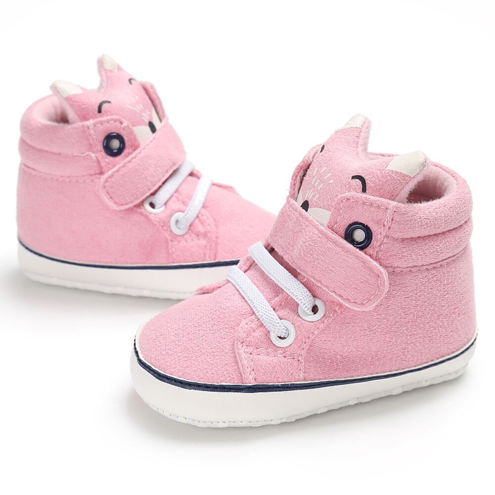 Chaussures en coton à semelle souple | Chaussures de berceau pour bébés garçons et filles, printemps/automne, pour premiers marcheurs et bébés: Rose / 13