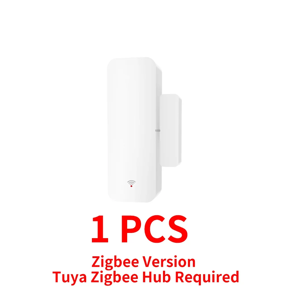 Tuya Zigbee WiFi Deur Raam Sensor Contactsensor Voor Smart Home APP Afstandsbediening Compatibel met Alexa Google Assistant: Bundle2