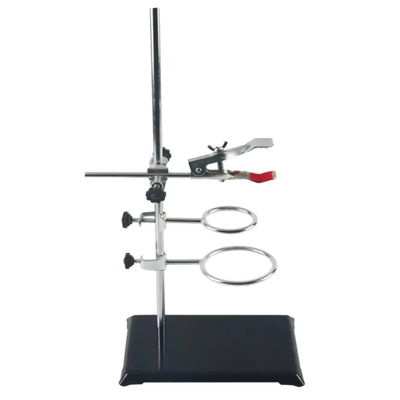 Laboratory School Hand Tool Sets 1 SET Laboratory Stands Support And Clamp Lab Clips Flask Condenser 500mm