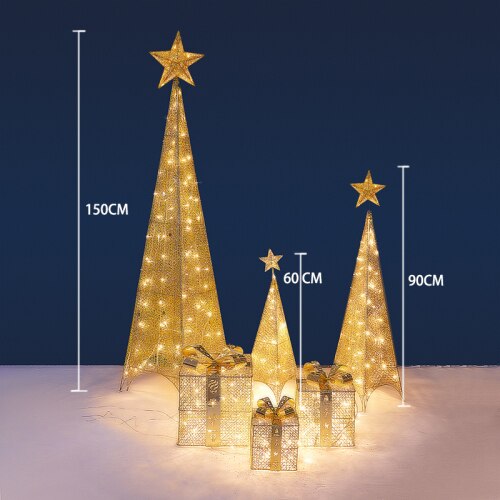 Kerst Decoratie Ins Nordic Kerstboom Woninginrichting Kerst Verlichting Scene Layout Led Licht Boom Meubels