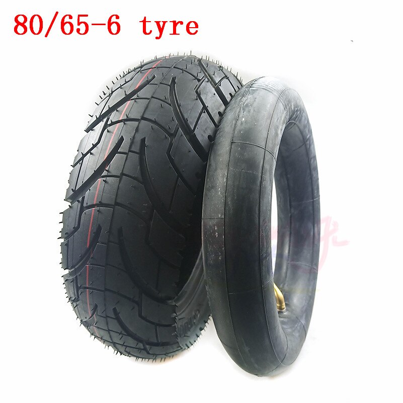 For Speedual Grace 10 Zero 10X Kugoo M4 Pro Tire 10x3 Inch Off-road Inner Outer Tire 255x80 Tire Electric Scooter 80/65-6: 80 65-6.5 tube tyre