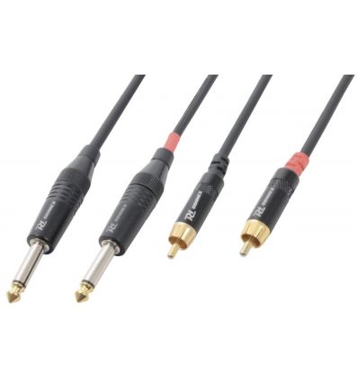 Power dynamics 176.660 cabo duplo jack para rca dupla 1.5m