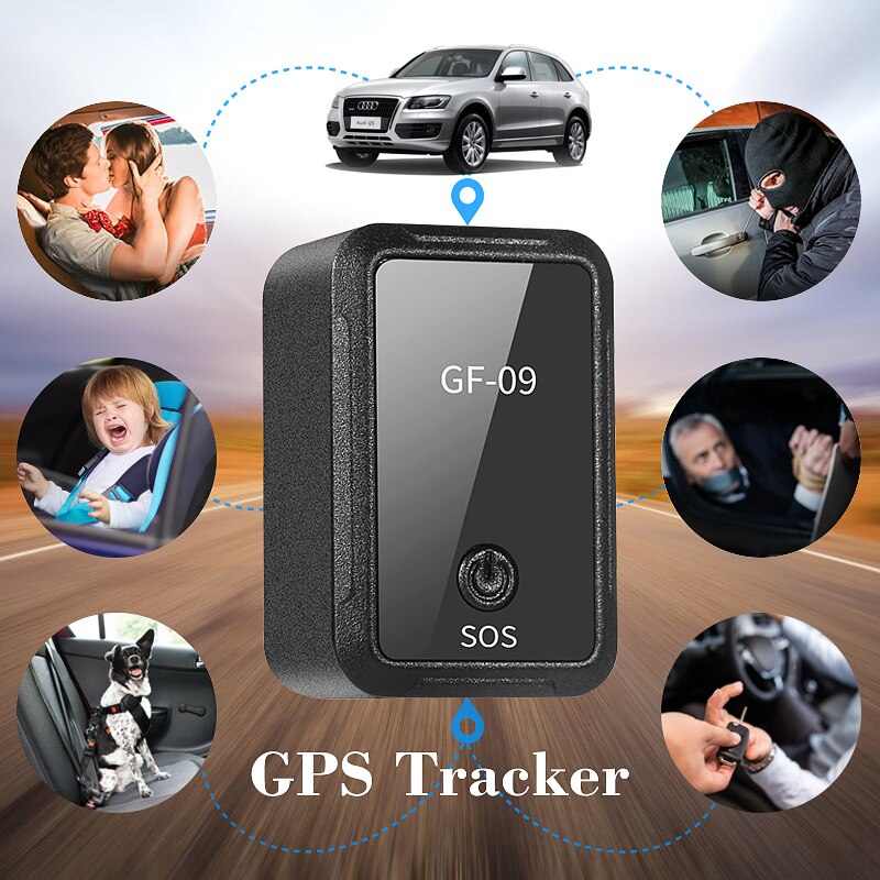 Mini GF-09 GPS Long Standby Magnetic SOS Tracking Device For Vehicle Car Person Location APP Control Tracker Locator System
