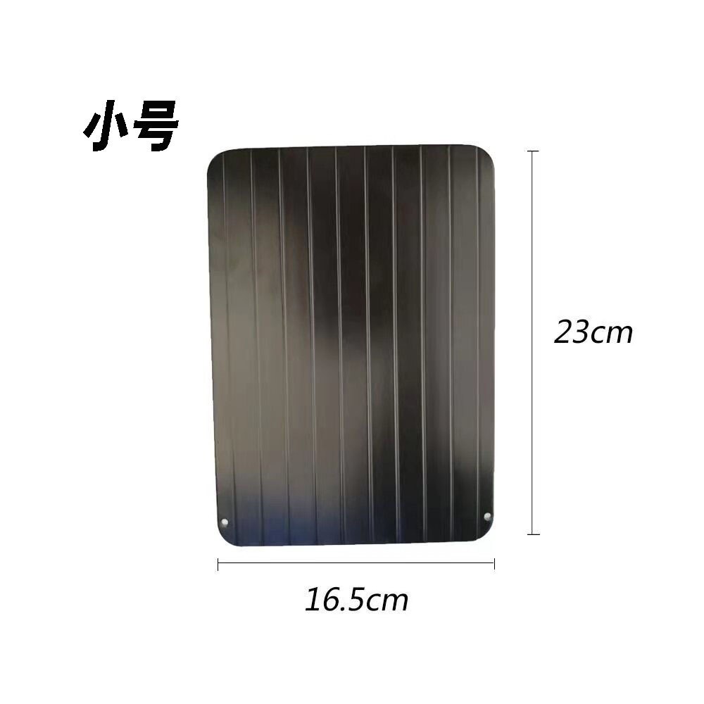 1pc Fast Defrosting Tray Kitchen Gadget ToolThaw Frozen Food Meat Fruit Quick Defrosting Plate Board Defrost: 2mm / S