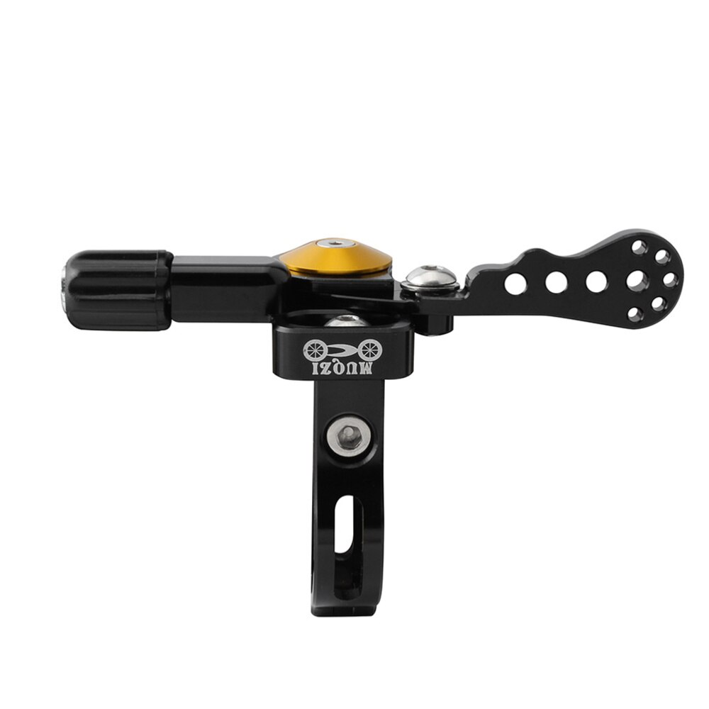 MTB Road Dropper Post Lever Seatpost Dropper Bike Adjust Seat Post Mechanical Lever Universal Shifter Style 24mm Black