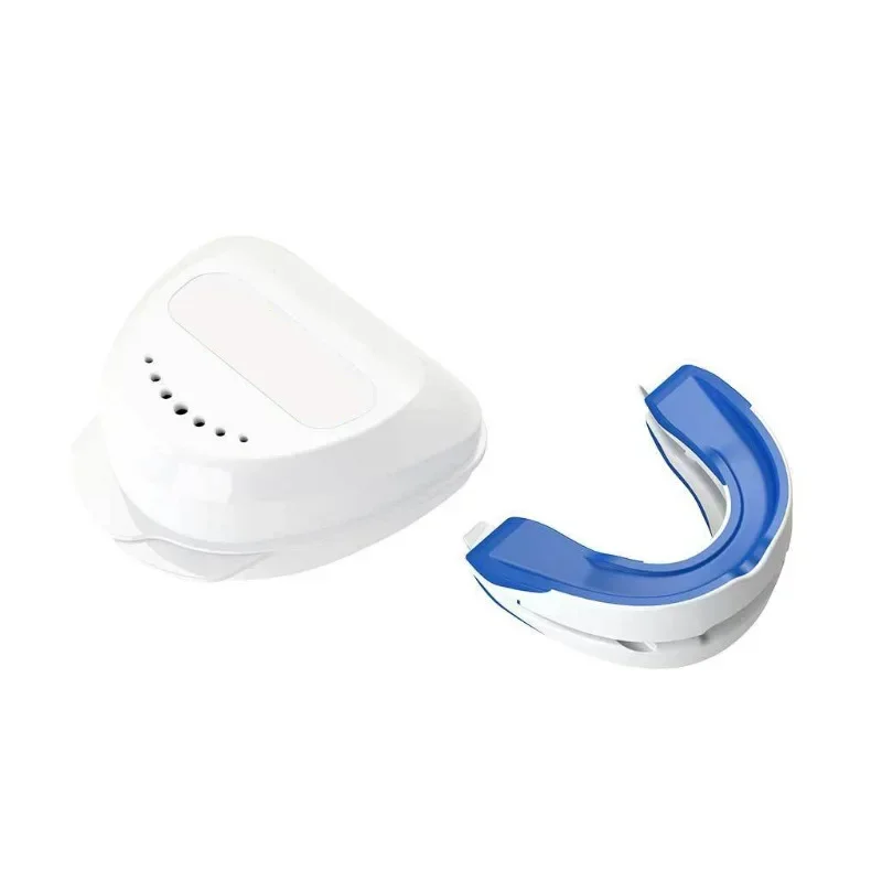 Anti-Snoring Mouthpiece Anti-Snoring Device Night Time Teeth Mouthguard Adjustable Sleeping Mouth Guard for Bruxism Stop Snoring