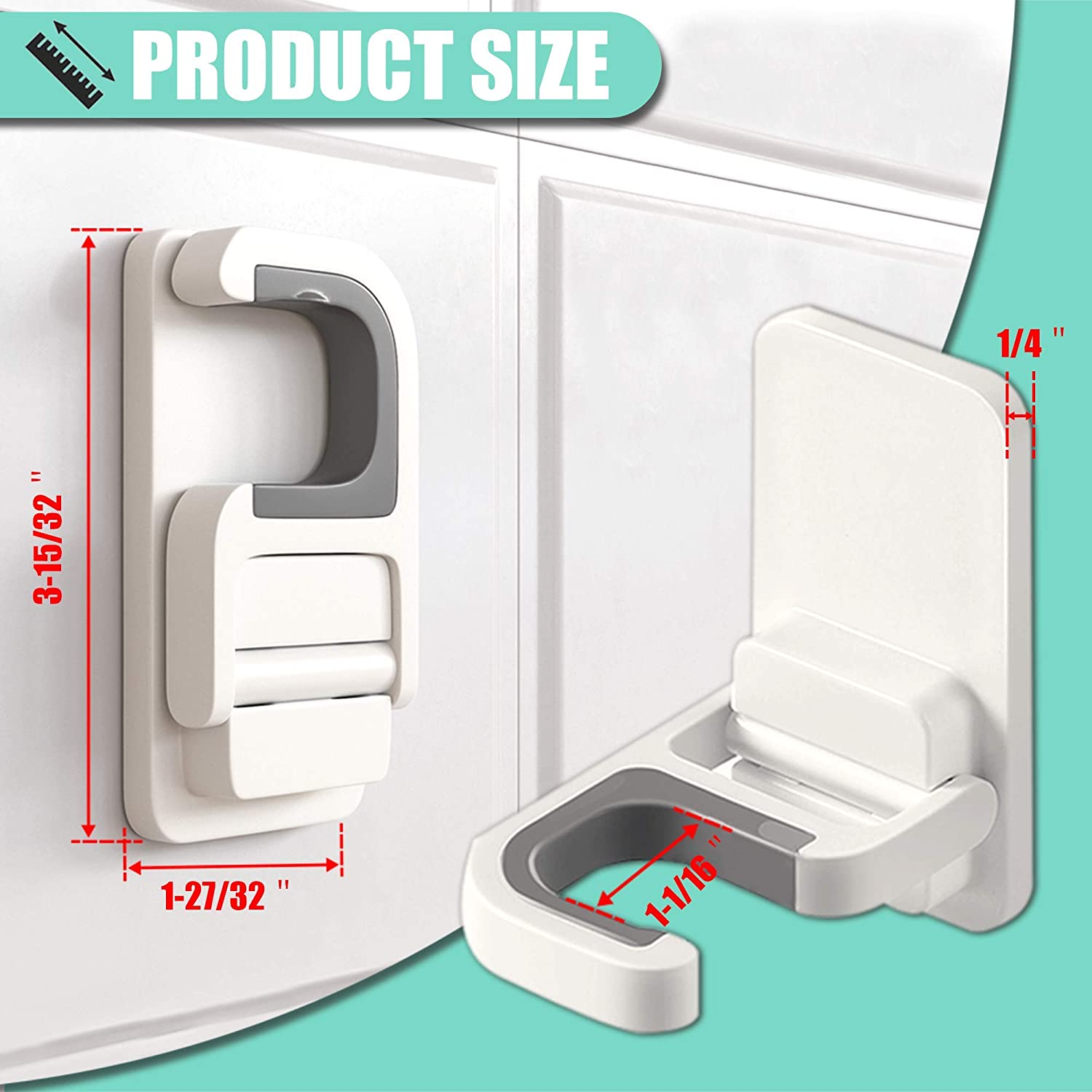 Broom Mop Holder Wall Mount Self-adhesive No Trace Rack Hanger Organizer Garage Kitchen Bathroom Storage Multi-Purpose Hook