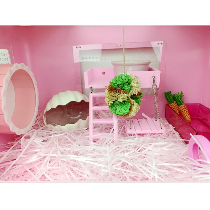 Small Pet Hamster Game Paper Guinea Pig Cage Decoration Paper Hamster Cage Decoration Paper About 70g