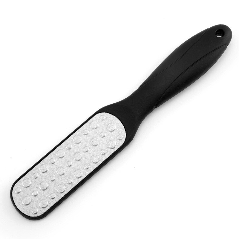 Pro Double côté pied râpe callosités peau morte enlèvement pieds fichiers pédicure conseils grattoir peau rugueuse pieds soins outils pied beauté soins: Black