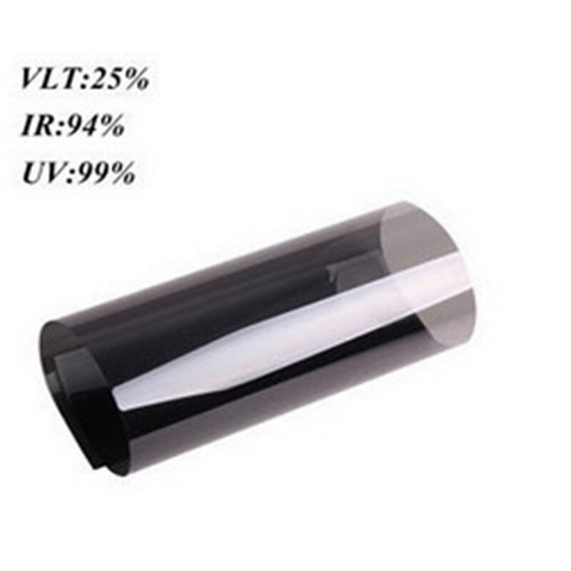 Car Window Tint Film Glas Krasbestendig Autoruit Folies Verven Film Auto Thuis Venster Solar Uv Protector Sticker Films: 25 Percent Clear