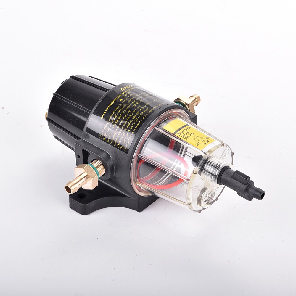 Yacht boot diesel en benzine motor UF-10K Brandstoffilter Waterafscheider Montage-Clear Kom Alle Buitenboordmotoren Brandstoftank: Default Title