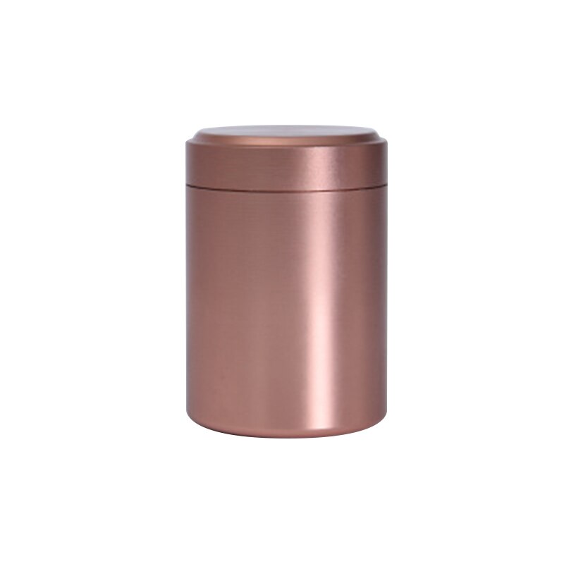 Portable Mini Tea Can Aluminum Herb Stash Jar Seal Smell Proof Container Spice Organizer Storage Pot P7Ding
