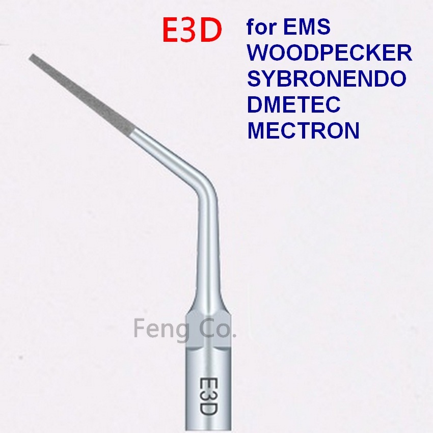 E3D Ultrasonic Scaler Tips Endo Perio Dental Scaling Fit EMS Woodpecker Handpiece Dentistry Instrument